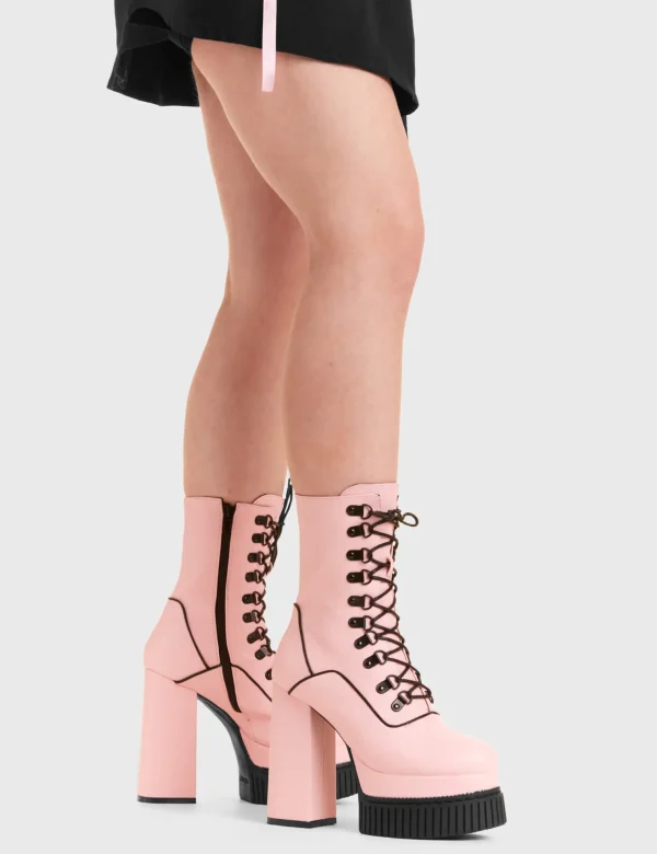 Lamoda Colourful | Pink^Stargazer Creeper Platform Ankle Boots
