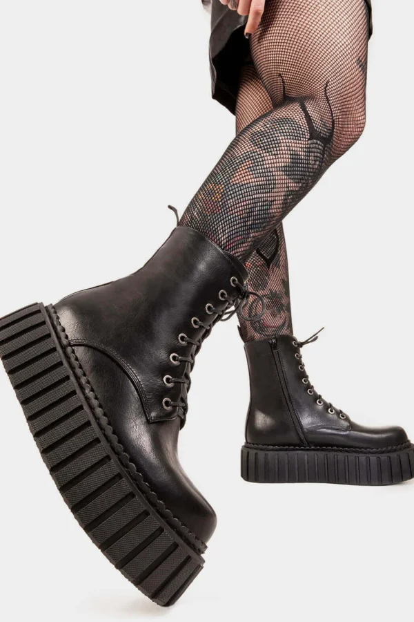Lamoda Creepers | Creepers Boots^Stormz Chunky Ankle Creeper Boots