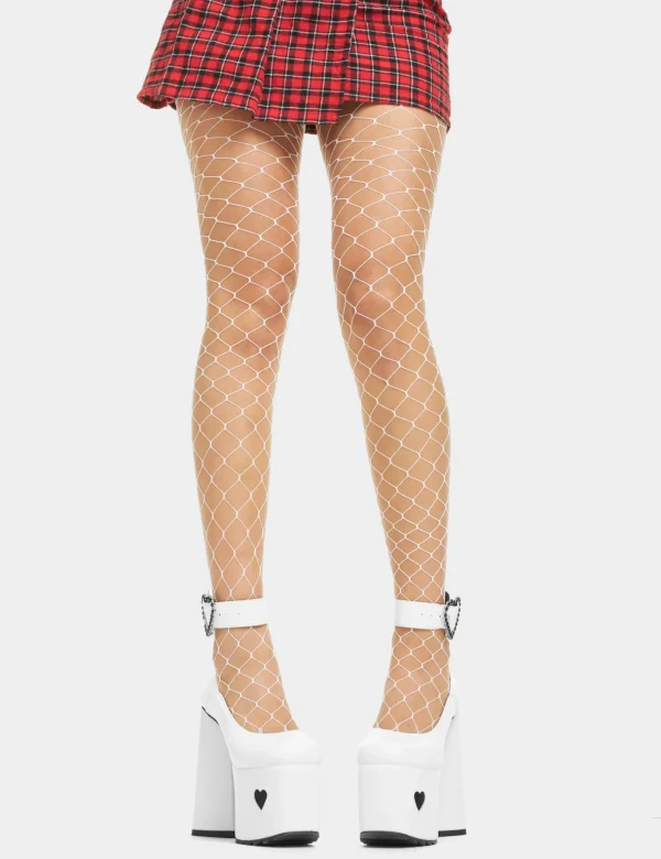 Lamoda Colourful^Taking Chances Fishnet Tights