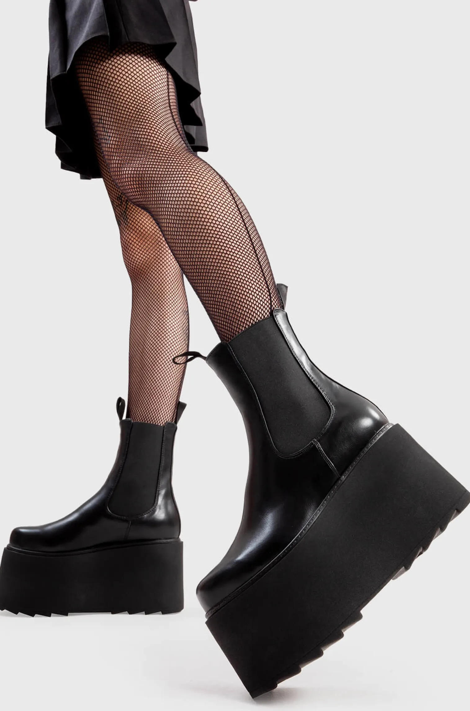 time_waster_chunky_platfo_0.webp Lamoda Platform | Platform Boots^Time Waster Chunky Platform Ankle Boots
