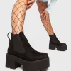 Lamoda Platform Boots | Chunky Boots^Tough Love Chunky Platform Ankle Boots