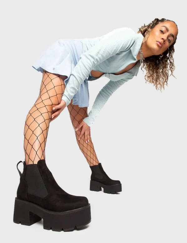 Lamoda Platform Boots | Chunky Boots^Tough Love Chunky Platform Ankle Boots
