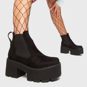 Lamoda Platform Boots | Chunky Boots^Tough Love Chunky Platform Ankle Boots