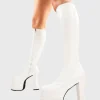Lamoda Colourful | Platform Boots^Unfaithful Promises Platform Knee High Boots