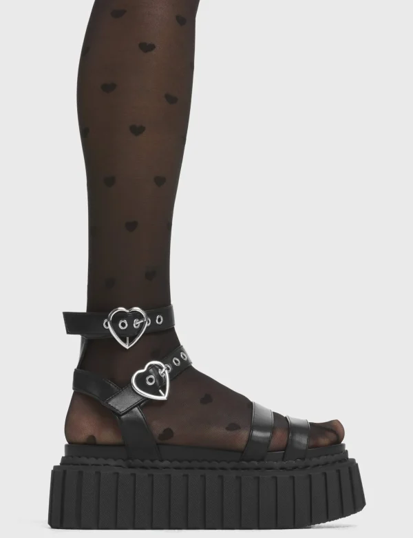 Lamoda Sandals^Walkin' On Sunshine Chunky Platform Creeper Sandals