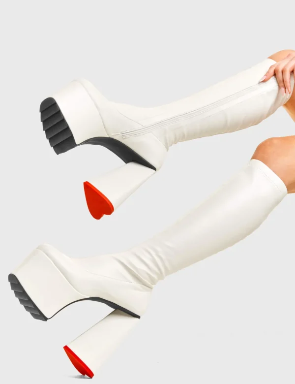 Lamoda Colourful | Hearts^Wild Child Platform Knee High Boots