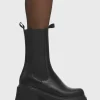 Lamoda Platform Boots | Chunky Boots^Wipe Out Chunky Platform Ankle Boots