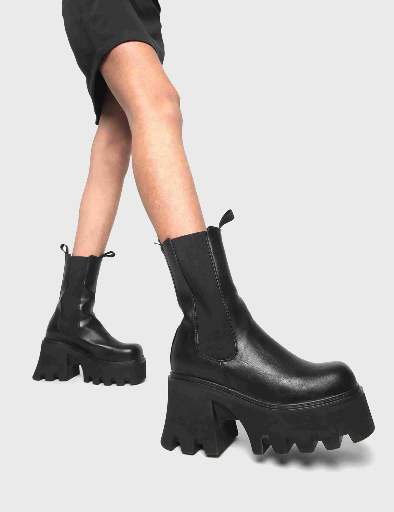 wipe_out_chunky_platform__2.webp Lamoda Platform Boots | Chunky Boots^Wipe Out Chunky Platform Ankle Boots