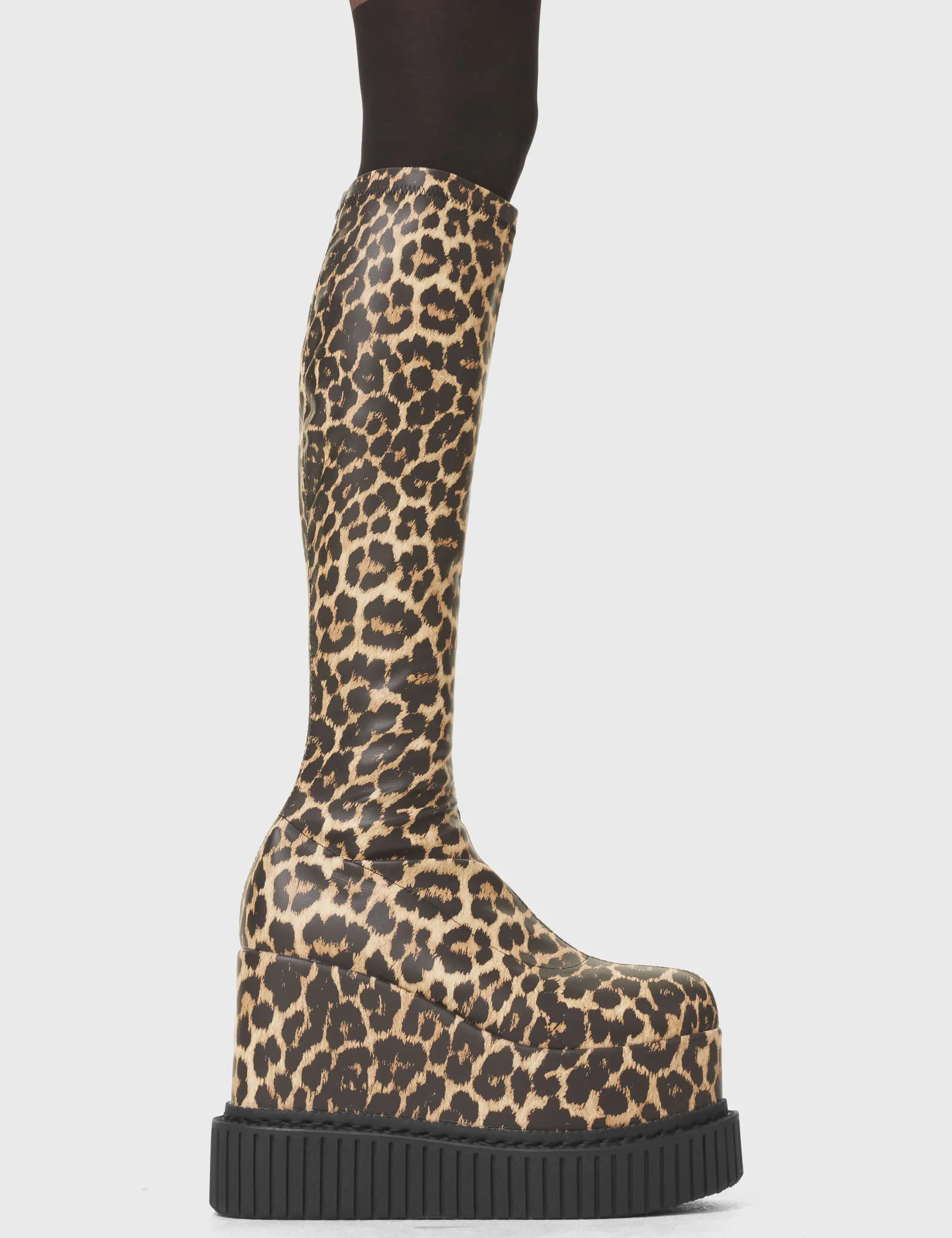 youre_wild_chunky_platfor_0-1.webp Lamoda Animal | Creepers^You're Wild Chunky Platform Creeper Knee High Boots